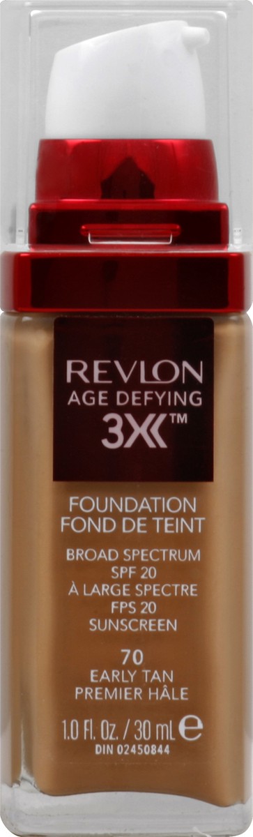 slide 2 of 7, Revlon Age Defying Lifting Firming Early Tan Makeup, 1 oz