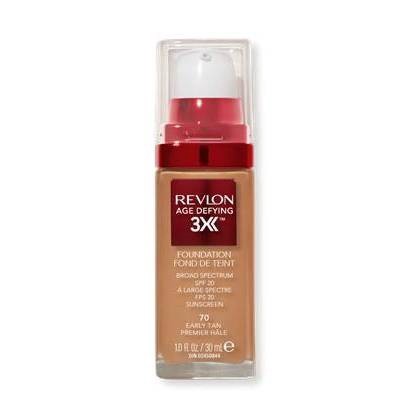 slide 1 of 7, Revlon Age Defying Lifting Firming Early Tan Makeup, 1 oz