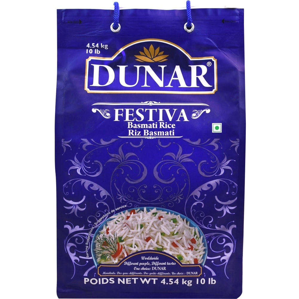 slide 1 of 1, Dunar Festiva Basmati Rice, 10 lb