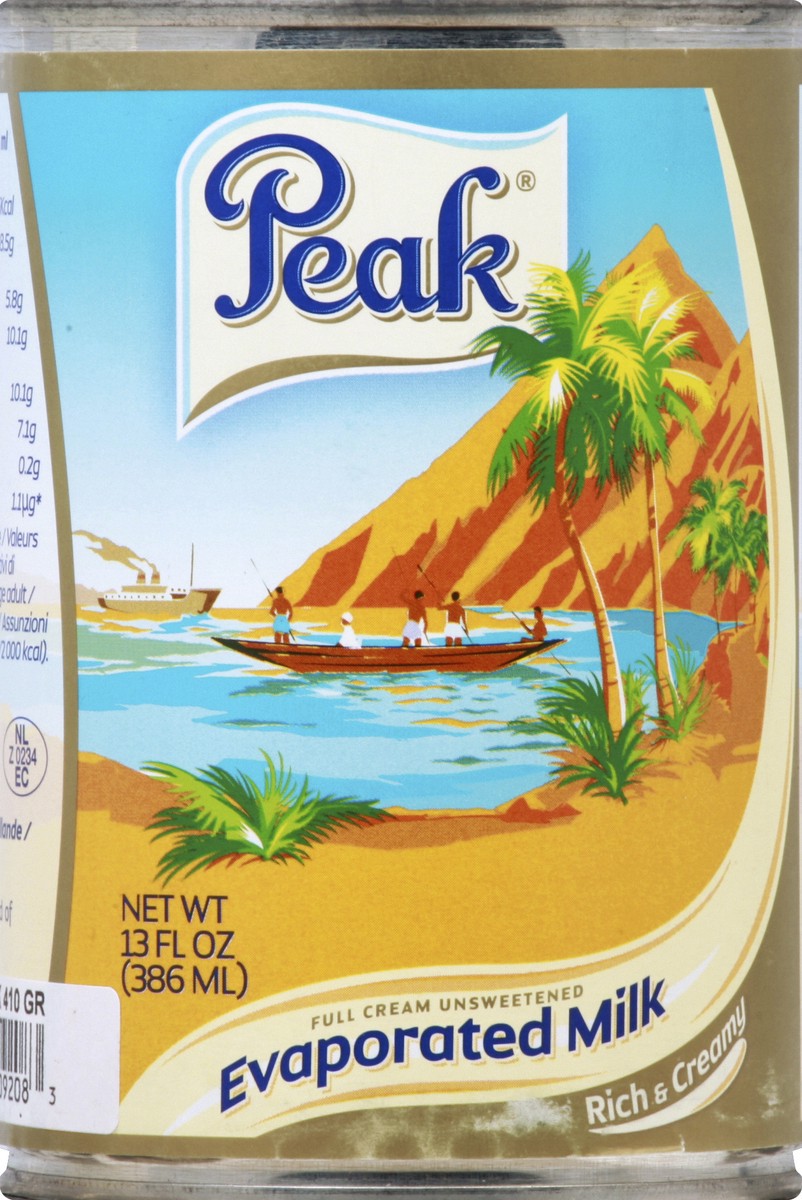 slide 1 of 1, PEAK Milk 13 oz, 14.5 oz