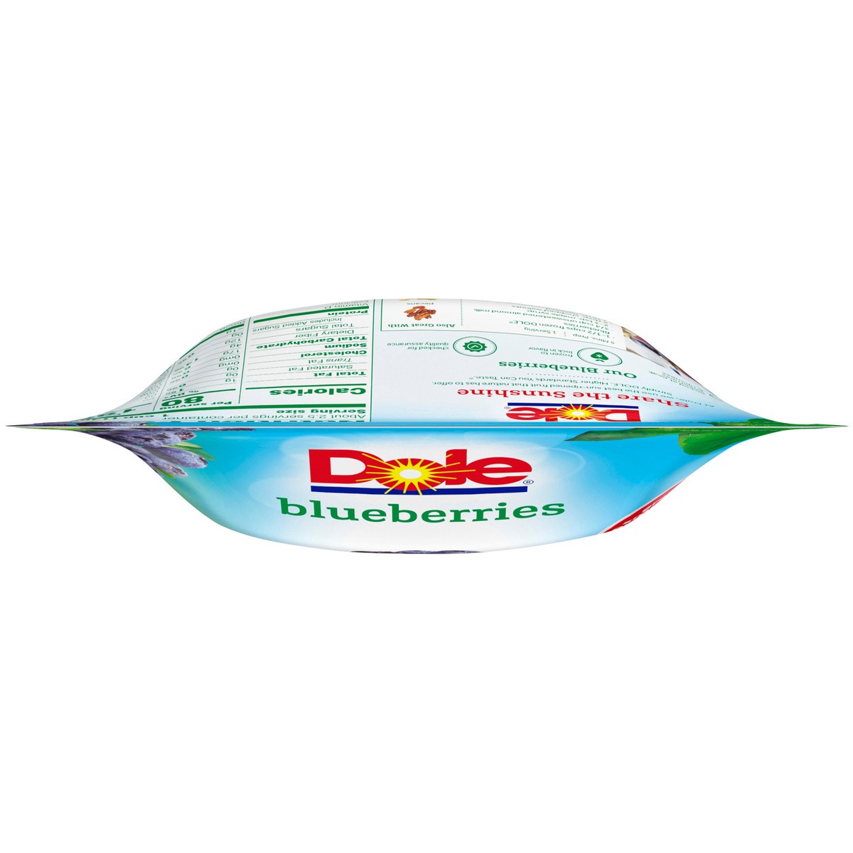 slide 9 of 9, DOLE Frozen Blueberries, 12 Ounce Bag, 12 oz