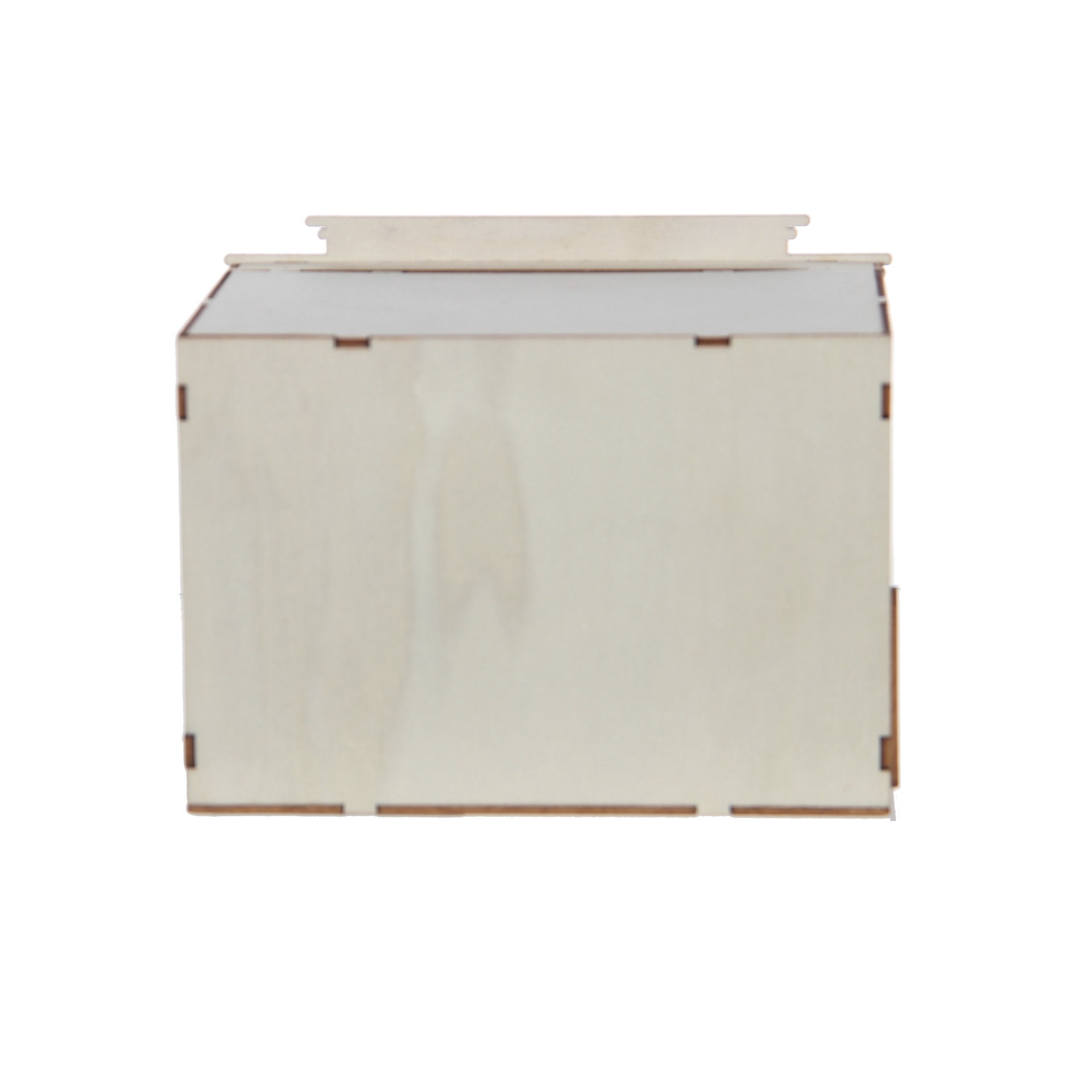 slide 5 of 5, 6.75" Diy Village My Ghoul's Crafts Led Wood Decor By Make Market, 6.77 in x 5 in x 5.11 in