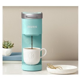 slide 24 of 51, Keurig K-Mini Single-Serve K-Cup Pod Coffee Maker - Oasis, 1 ct