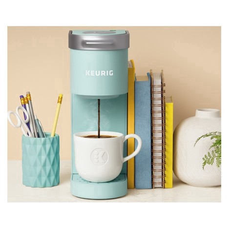 slide 43 of 51, Keurig K-Mini Single-Serve K-Cup Pod Coffee Maker - Oasis, 1 ct