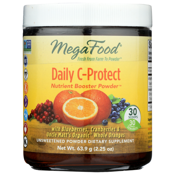 slide 1 of 1, MegaFood Daily C-Protect Nutrient Boost, 2.25 oz