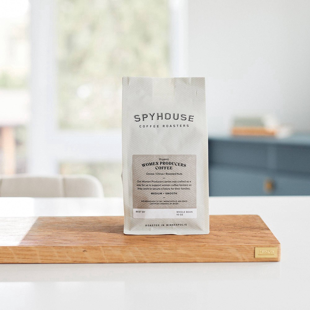 slide 5 of 5, Spyhouse Coffee Roasters Moonstruck Organic Blend Medium Roast Coffee – 10oz, 10 oz