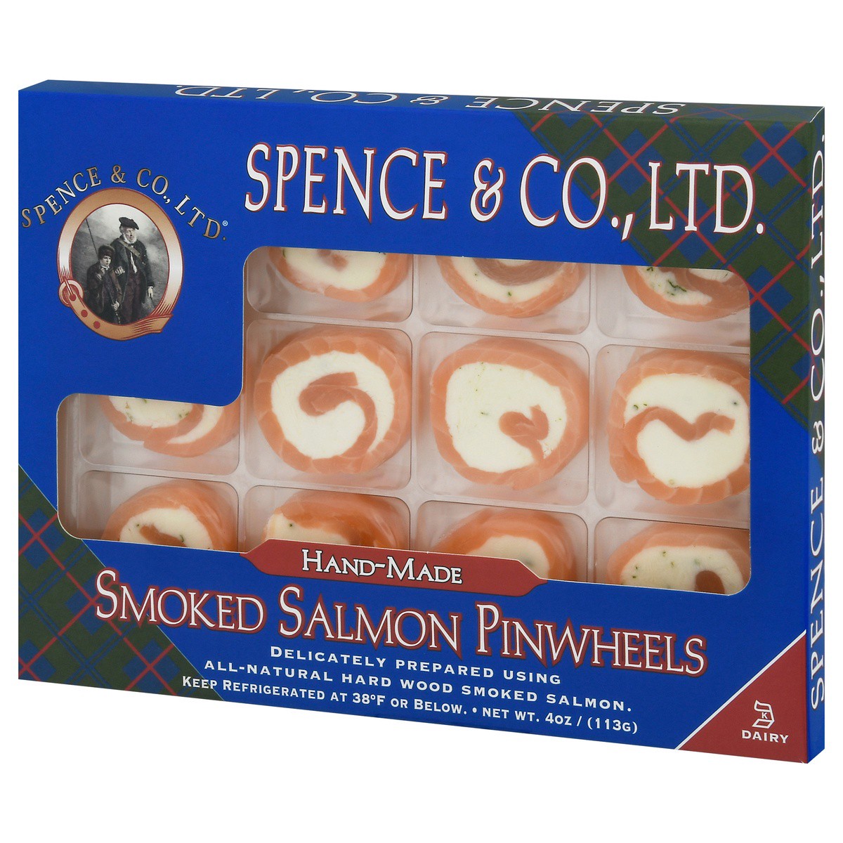 slide 5 of 9, Spence & Co. Smoked Salmon Pinwheels, 4 oz