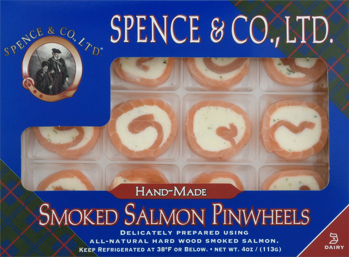 slide 7 of 9, Spence & Co. Smoked Salmon Pinwheels, 4 oz