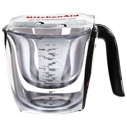 KitchenAid Measuring Jugs With Soft Handles Black