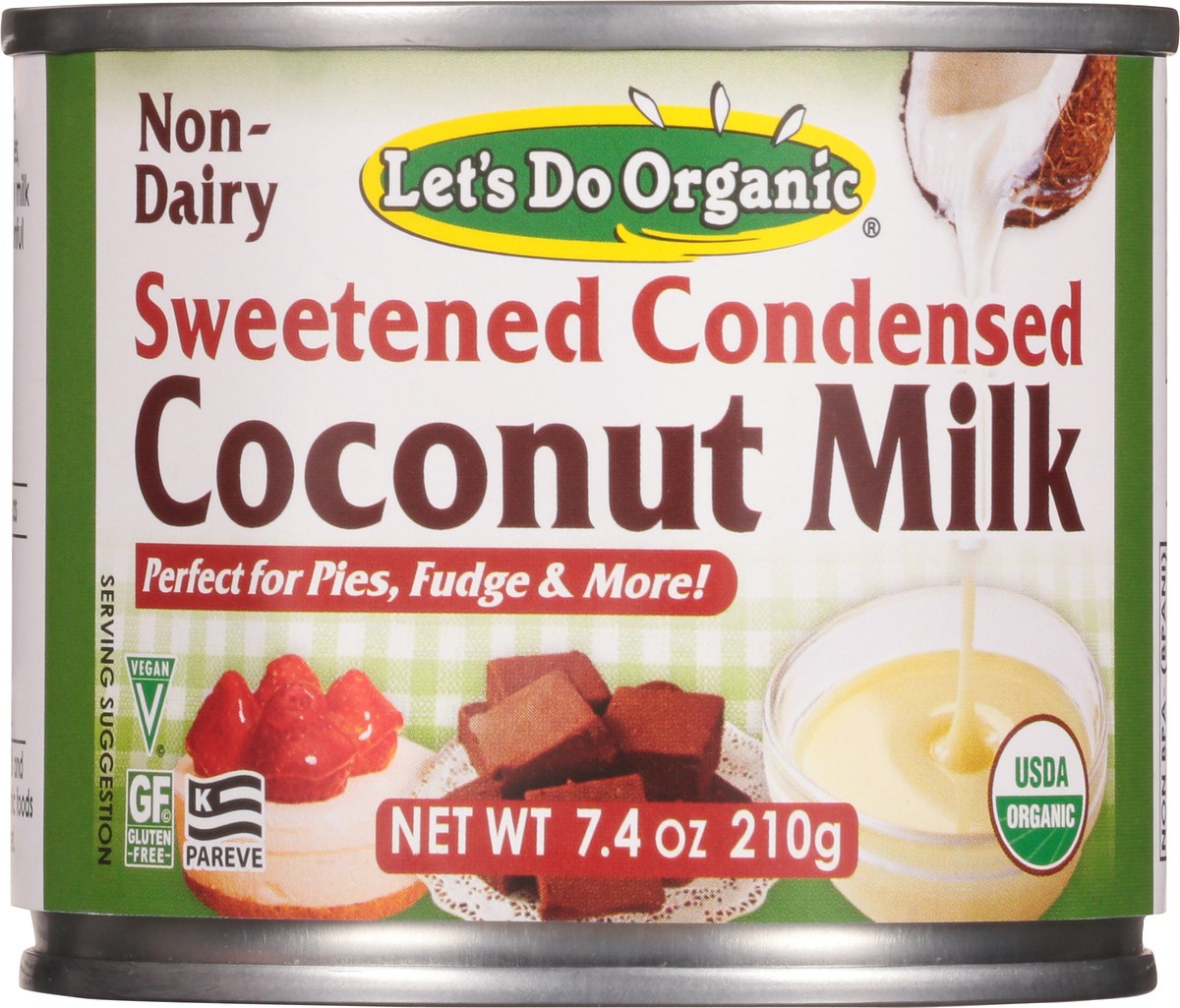 slide 3 of 9, Let's Do Organic Sweetened Condensed Coconut Milk 7.4 oz, 7.4 oz