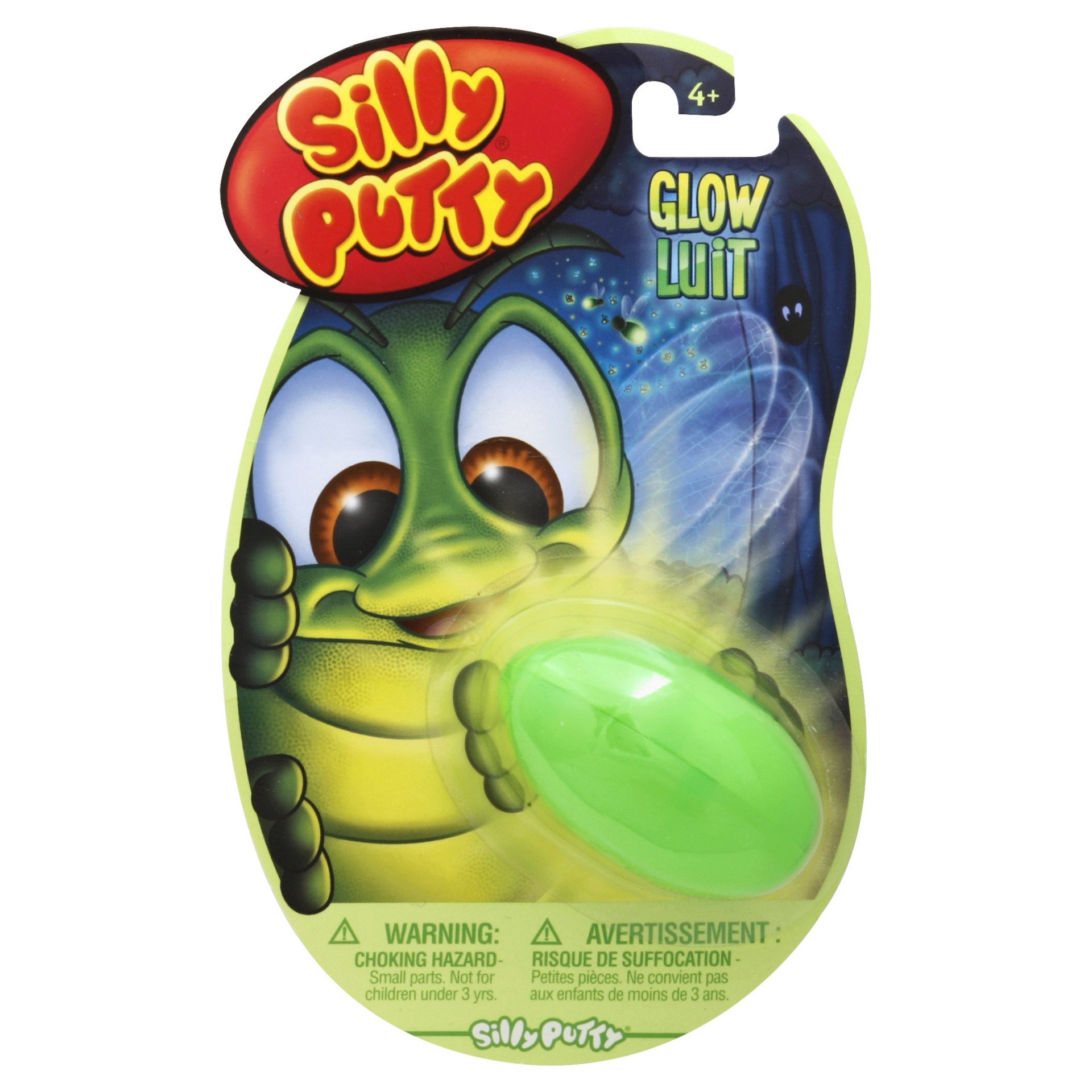 slide 1 of 1, Crayola Glow-In-The-Dark Silly Putty, 1 ct