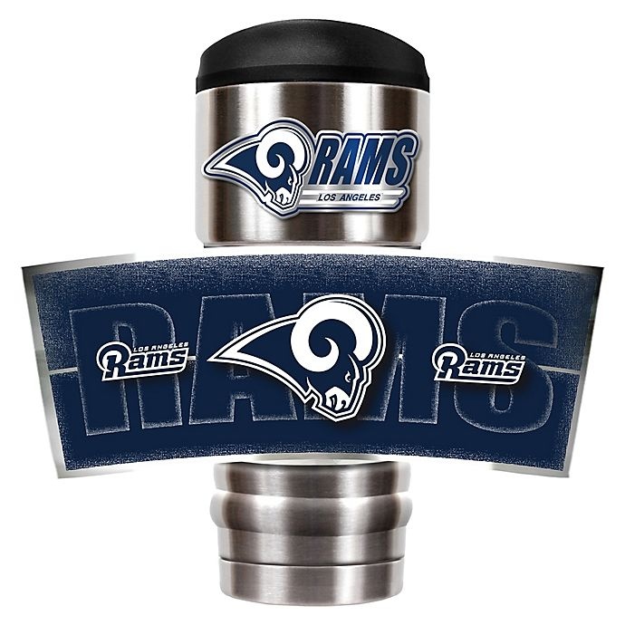 slide 1 of 1, NFL Los Angeles Rams Stainless Steel Insulated Tumbler, 18 oz