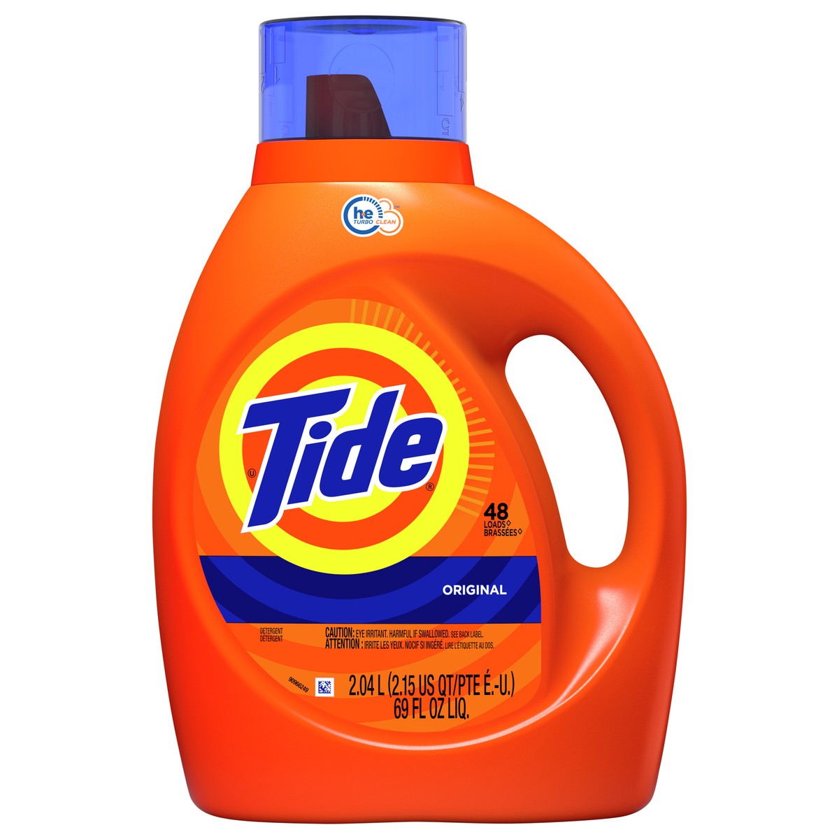 slide 1 of 4, Tide Liquid Laundry Detergent, Original, 48 loads, 69 fl oz, HE Compatible, 69 fl oz