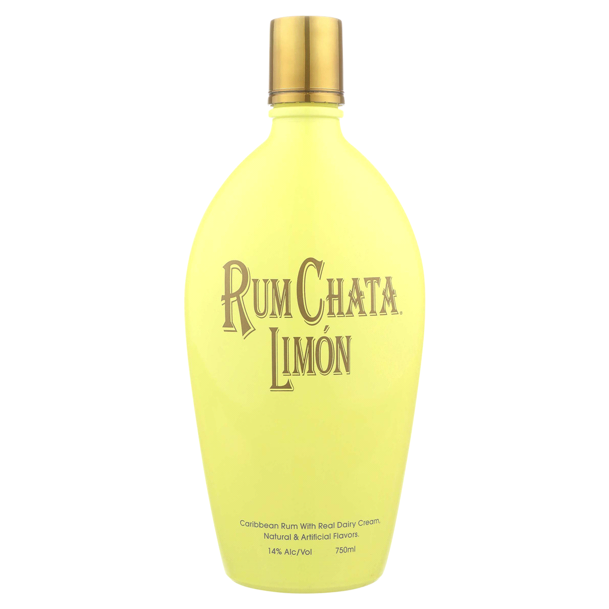 slide 1 of 1, RumChata Limon Caribbean Rum Cream Liqueur, 750 ml