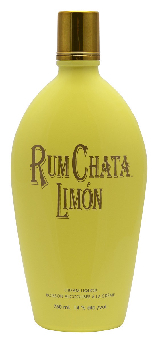 slide 1 of 3, RumChata Limon, Made With Premium Caribbean Rum,, 750 ml