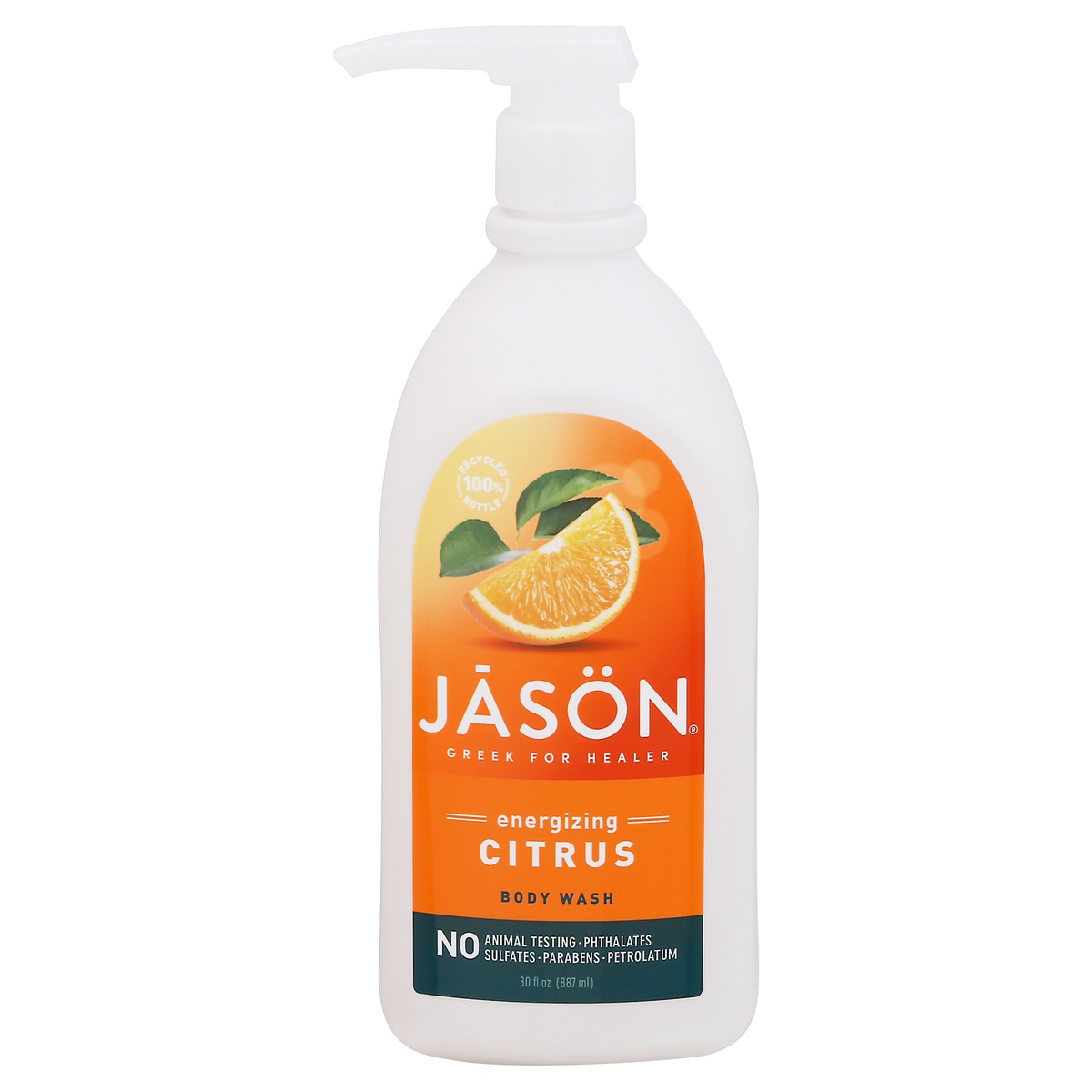 slide 1 of 1, Jason Energizing Citrus Body Wash 30 fl oz, 30 fl oz