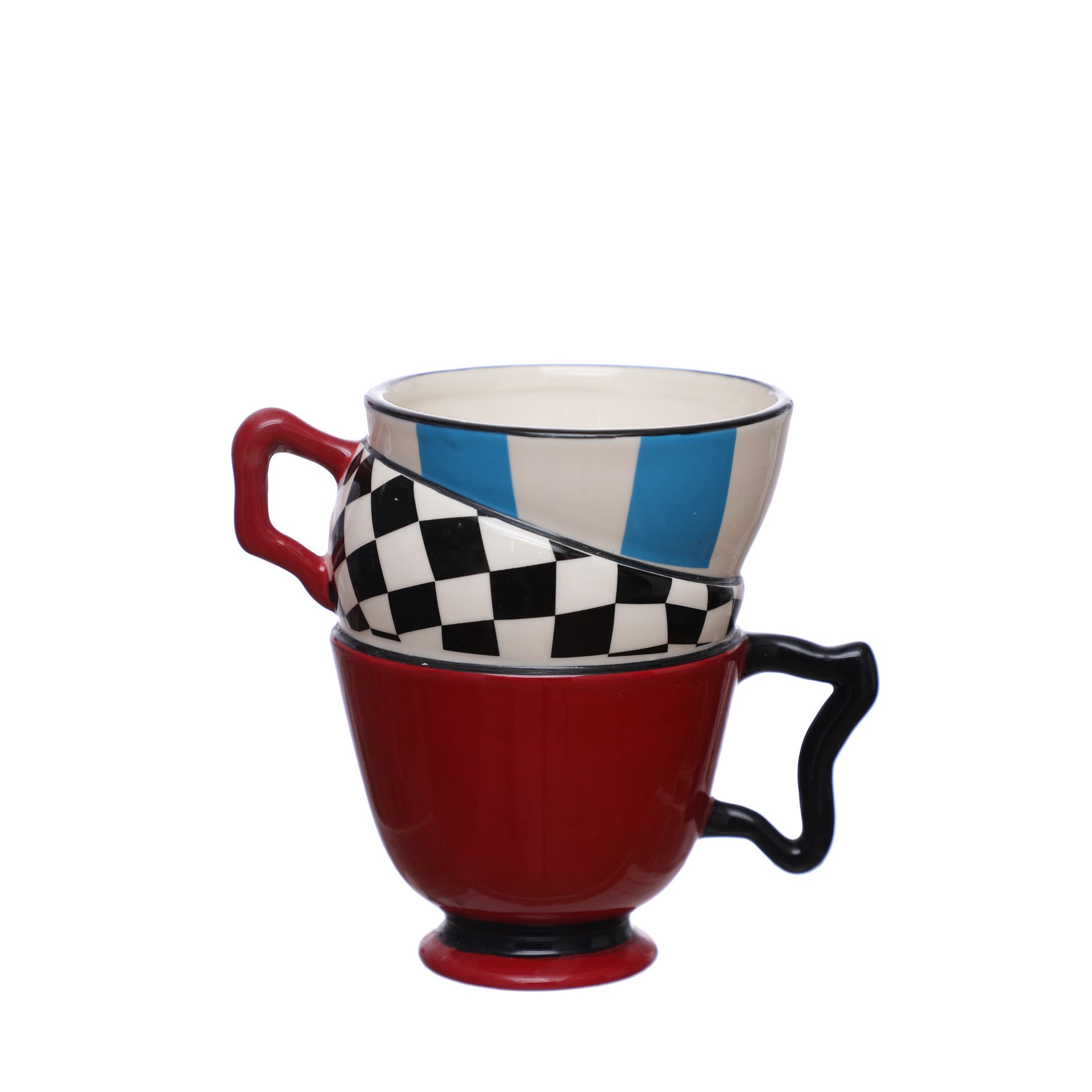 slide 3 of 3, 20.9oz. White Rabbit Teacup Trio Ceramic Mug By Ashland, 20.9 oz