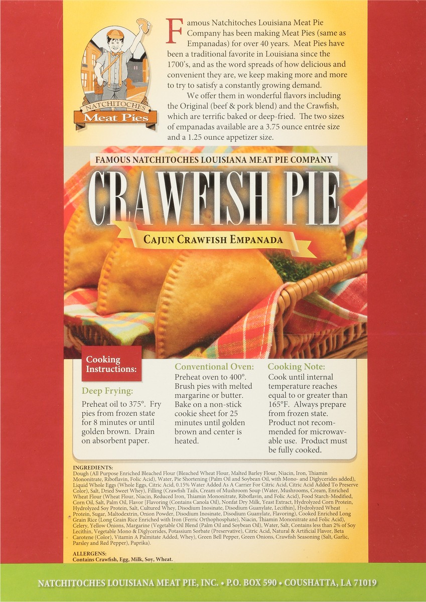 slide 8 of 9, Natchitoches Louisiana Meat Pies 4 ea, 4 ct