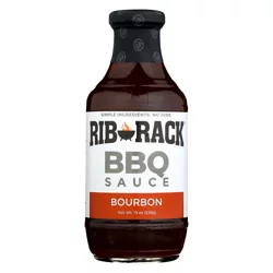 Rib Rack Bourbon Bbq Sauce 19 oz