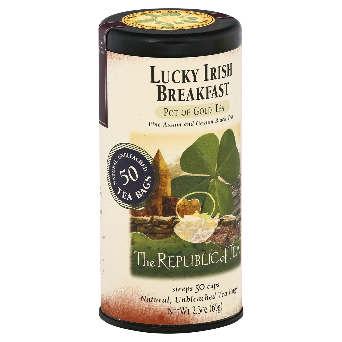 slide 7 of 12, The Republic of Tea Bags Lucky Irish Breakfast Black Tea - 50 ct, 50 ct