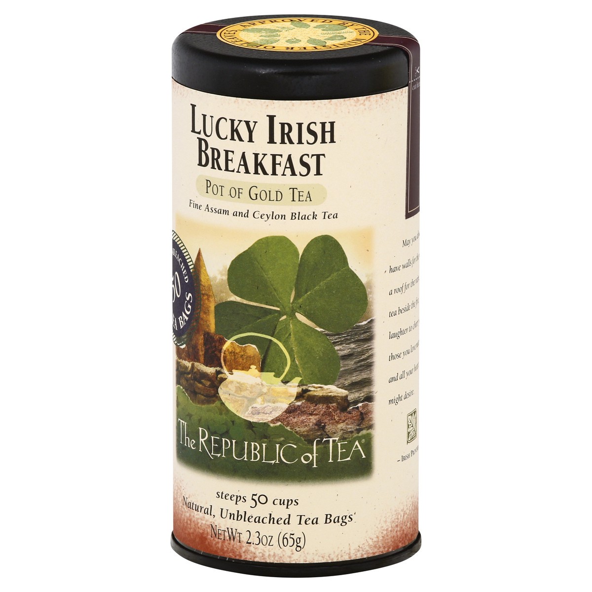 slide 8 of 12, The Republic of Tea Bags Lucky Irish Breakfast Black Tea - 50 ct, 50 ct