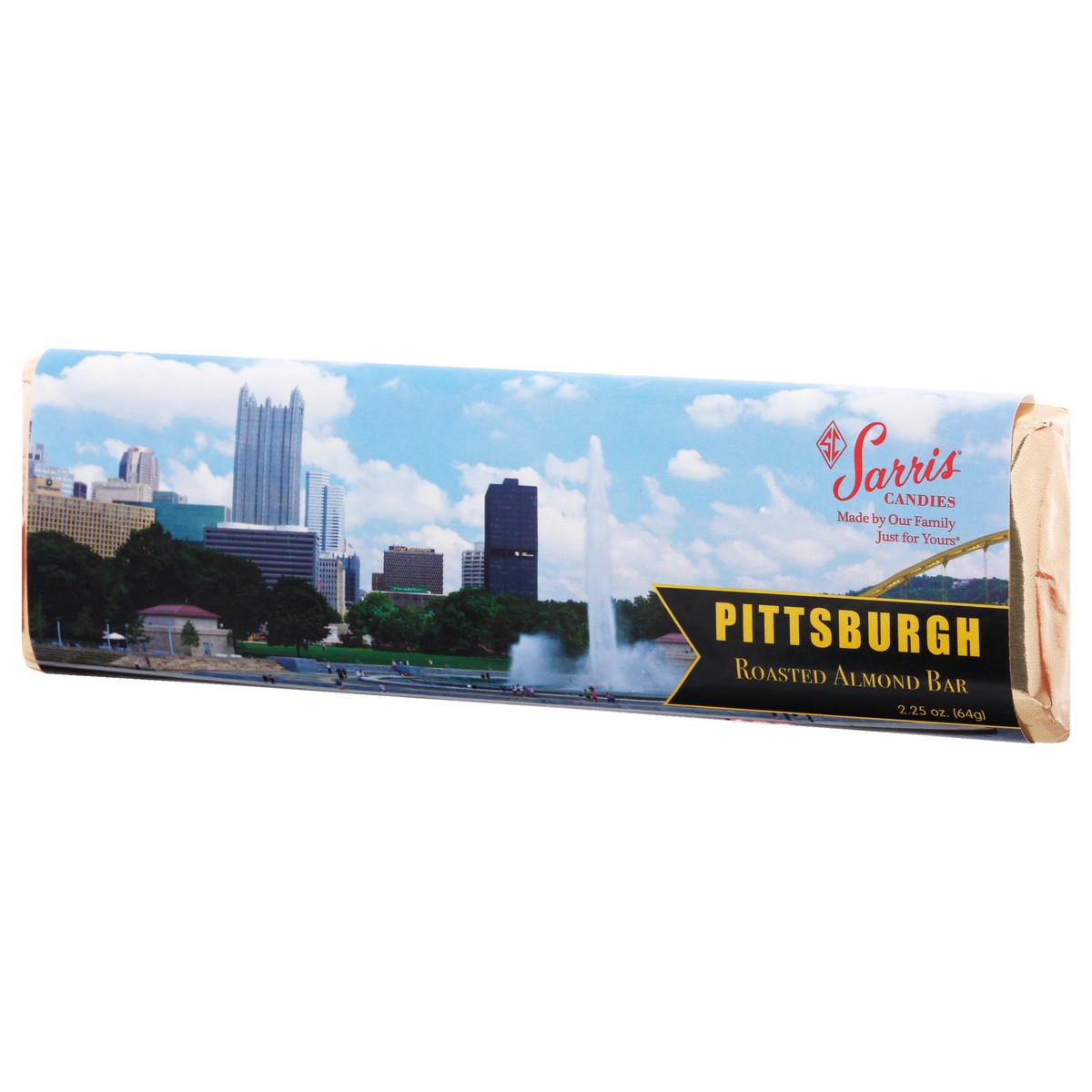 slide 6 of 9, Sarris Candies Pittsburgh Roasted Almond Bar 2.25 oz, 2.25 oz