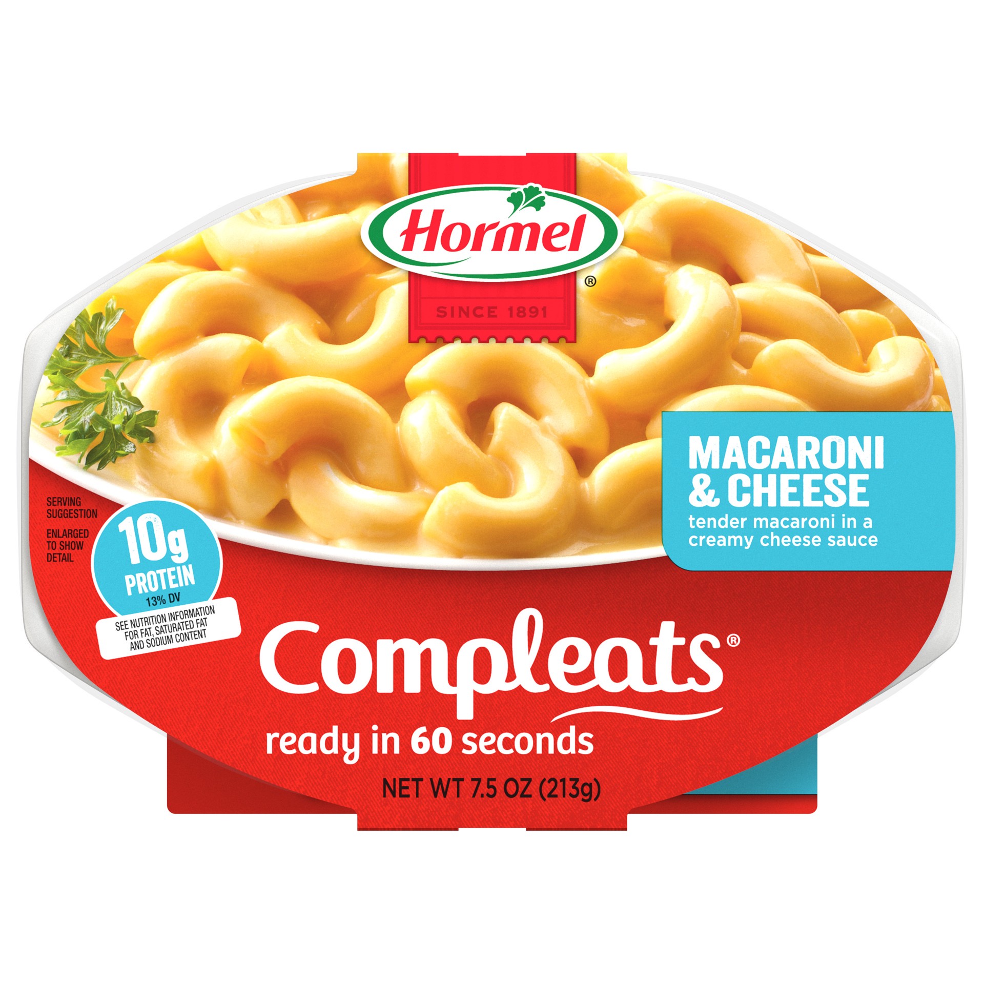 slide 1 of 7, Hormel COMPLEATS Macaroni & Cheese, 7.5 oz