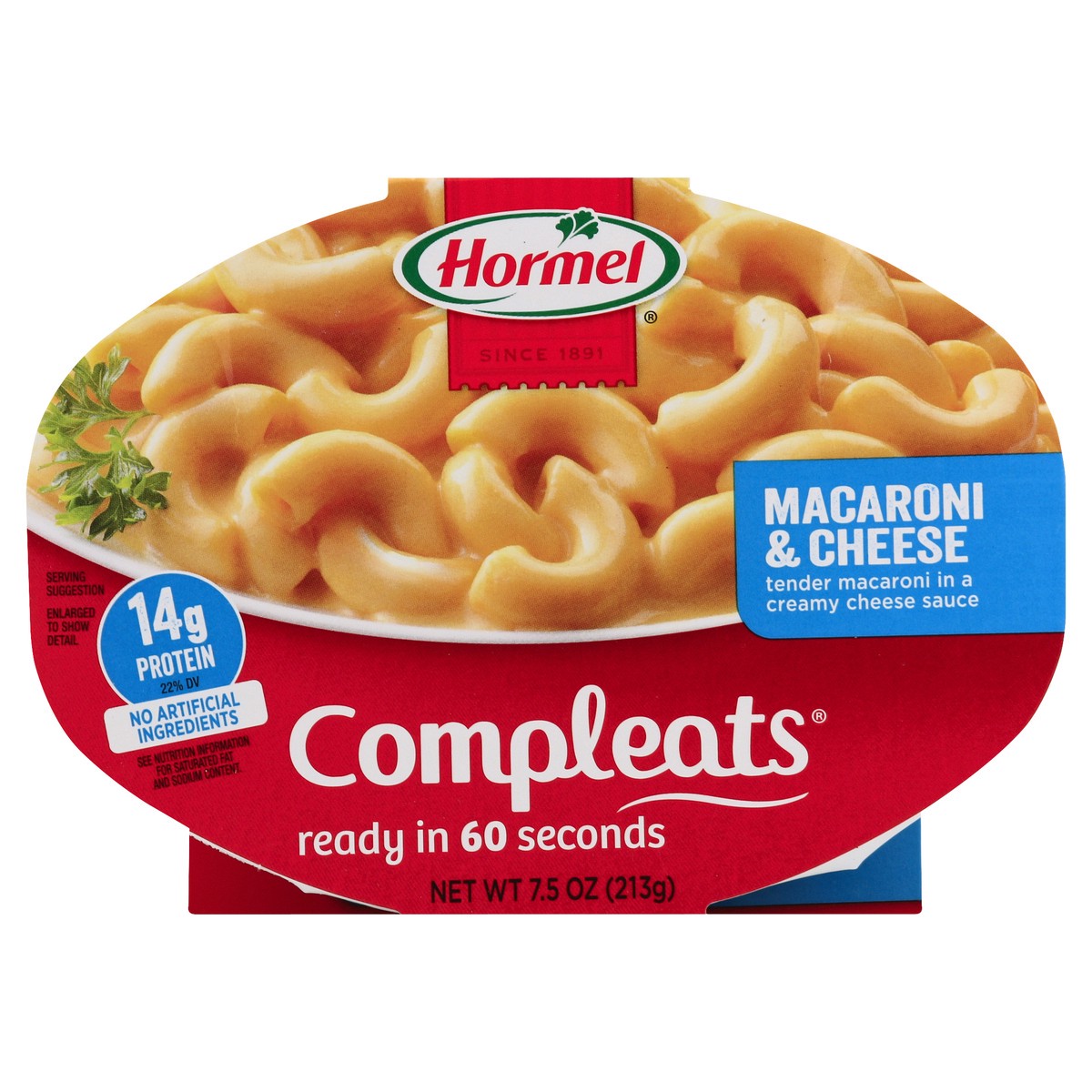 slide 4 of 7, Hormel COMPLEATS Macaroni & Cheese, 7.5 oz