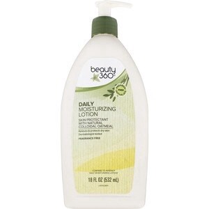 slide 1 of 1, Beauty 360 Daily Moisturizing Lotion With Oatmeal, 18 Oz, 1 ct