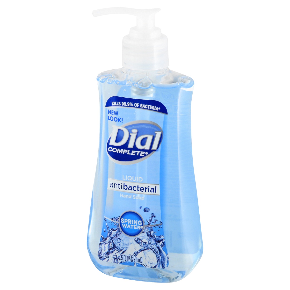 slide 3 of 10, Dial Antibacterial Hand Soap - Spring Water, 7.5 fl oz