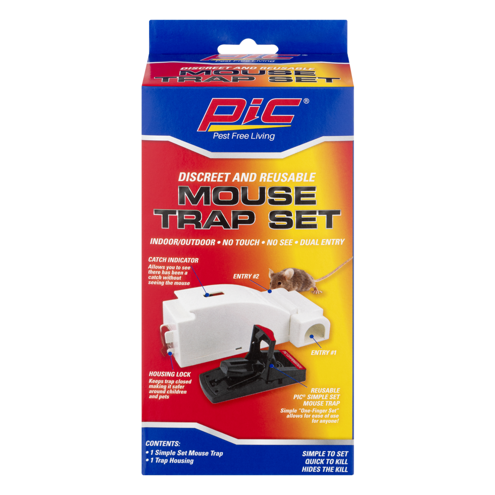 slide 1 of 4, Bugables Mouse Trap Set Discreet And Reusable, 1 ct