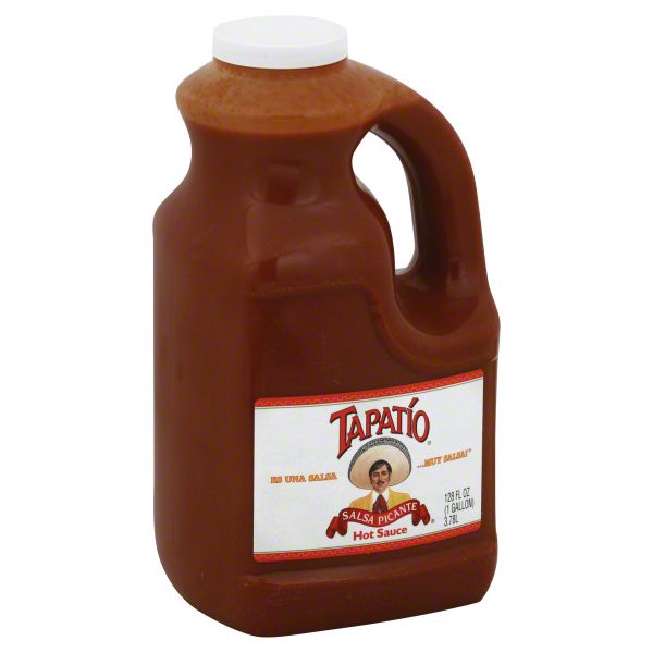 slide 1 of 1, Tapatio Condiment Hot Sauce, 1 gal