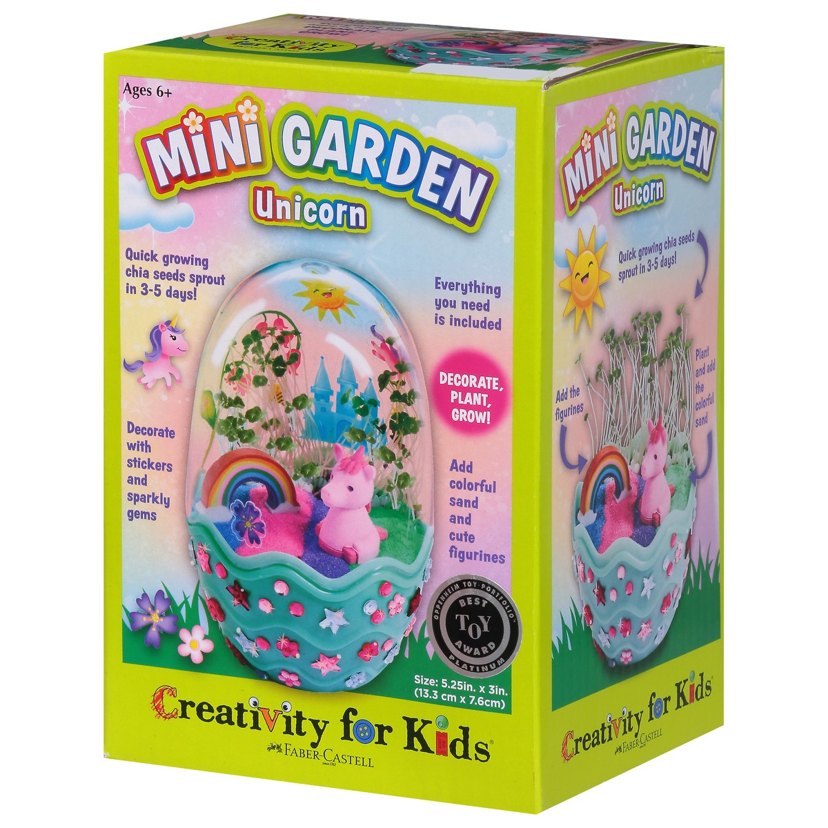 slide 9 of 9, Faber-Castell Creativity for Kids Unicorn Mini Garden 1 ea, 1 ct