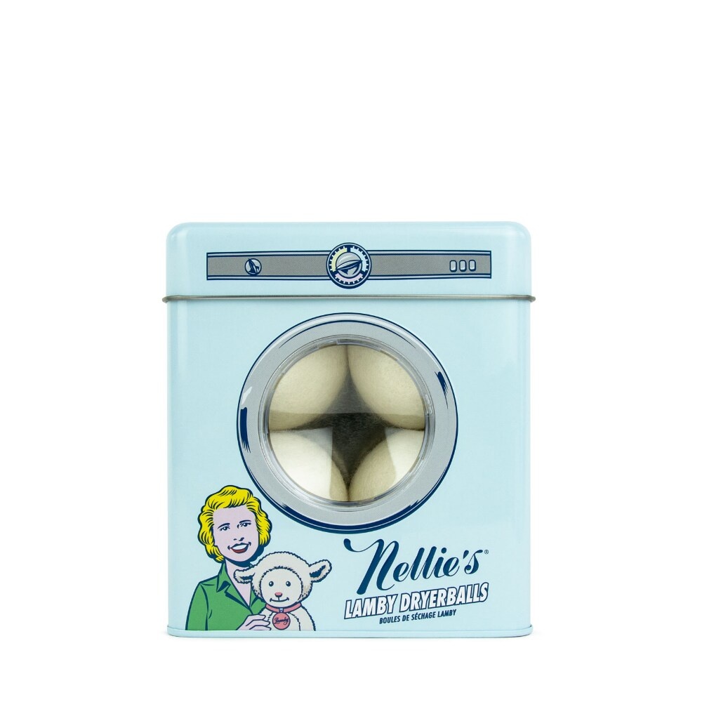 slide 1 of 1, Nellie's All-Natural Lamby Wool Dryerballs, 4 ct