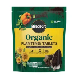 Miracle-Gro Organic 20-Count Organic Natural Water-soluble Tablets All-purpose Food