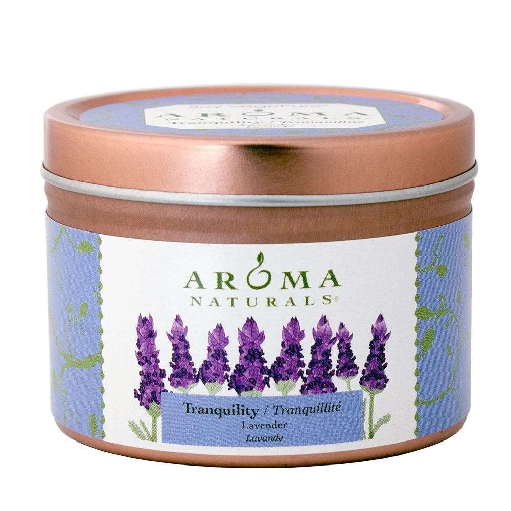 slide 1 of 1, Aroma Naturals Tranquility Travel Candle, 3.84 oz