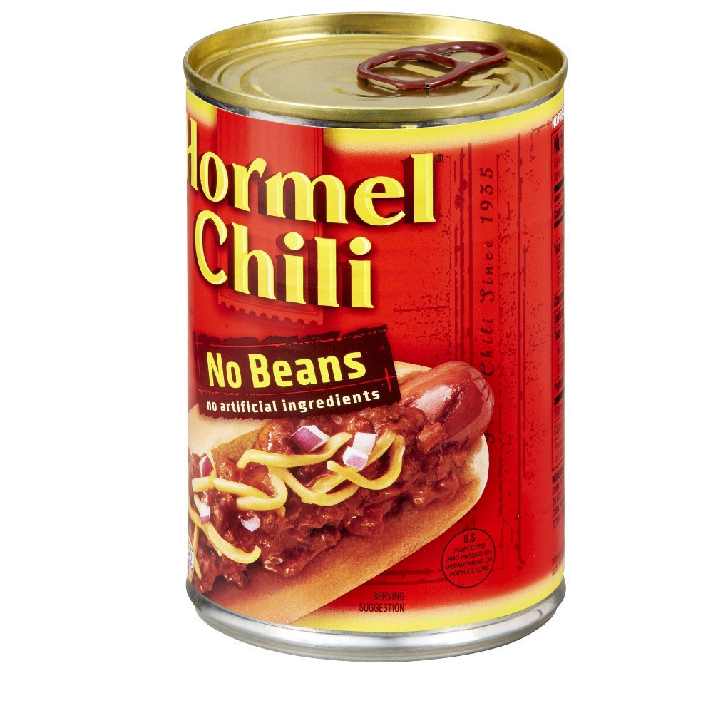 slide 15 of 15, Hormel Chili No Beans, 15 oz