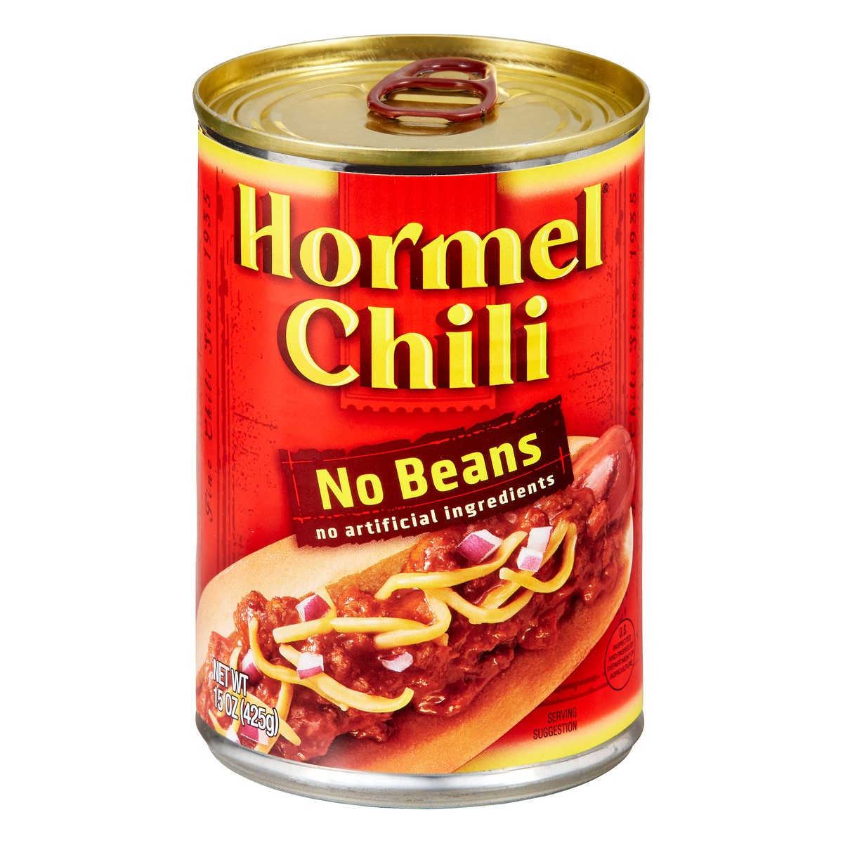 slide 1 of 15, Hormel Chili No Beans, 15 oz