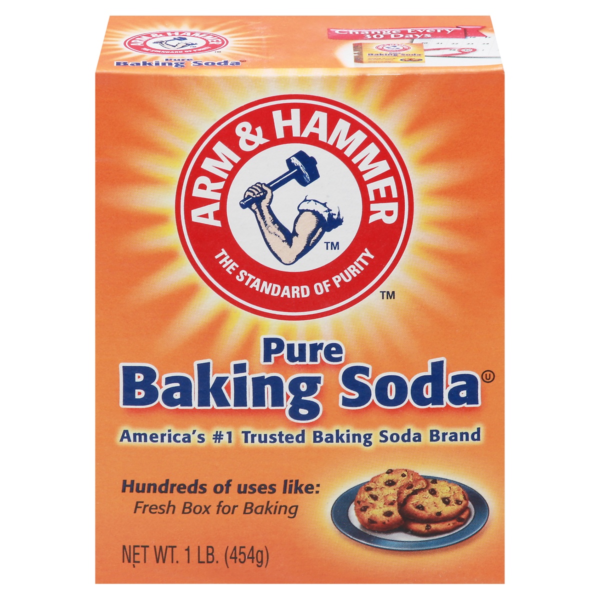 slide 1 of 3, ARM & HAMMER Pure Baking Soda, 1 lb
