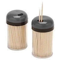 slide 3 of 5, Viovia Toothpick Containers, 2 ct
