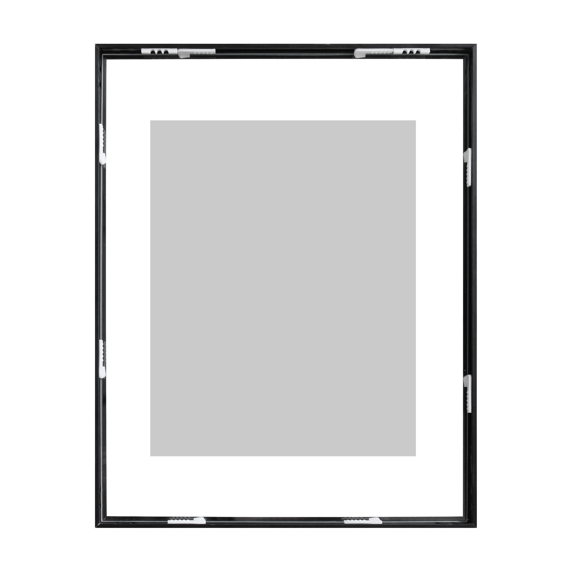 slide 5 of 5, Home Black Metal Float Frame By Studio Decor, 11 in x 14 in