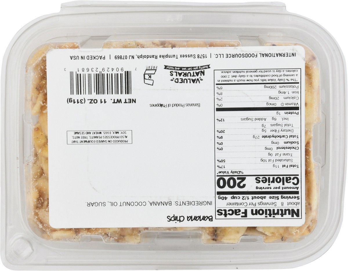 slide 3 of 12, Valued Naturals Banana Chips 11 oz, 11 oz