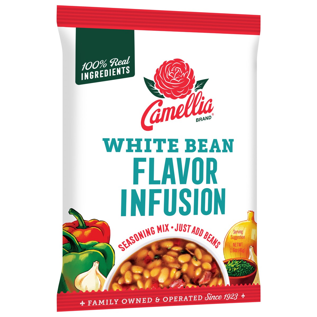 slide 2 of 4, Camellia White Bean Flavor Infusion Seasoning Mix 1.6 oz, 1.6 oz
