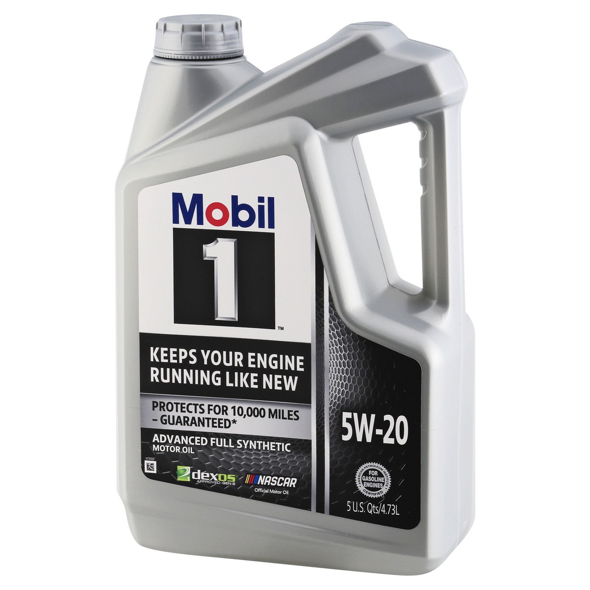 slide 3 of 9, Mobil 5W-20 Advanced Full Synthetic Motor Oil 4.73 qt, 4.73 qt