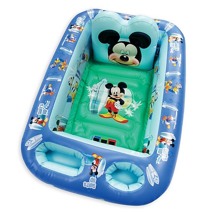 slide 1 of 3, Disney Mickey Inflatable Tub, 1 ct