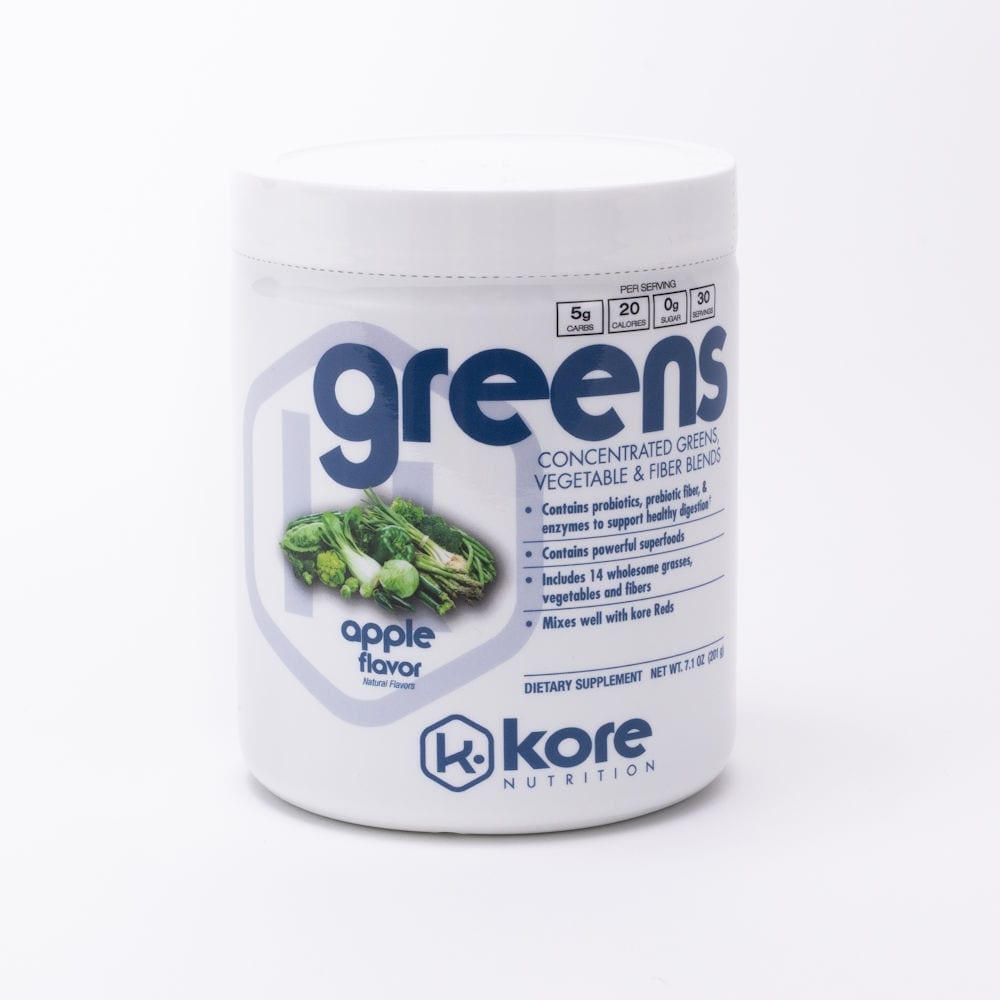 slide 1 of 1, Kore Nutrition Apple Greens Concentrated Greens Vegetable & Fiber Blends, 7.1 oz