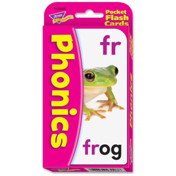 slide 2 of 3, TREND Phonics Pocket Flash Cards, 1 ct