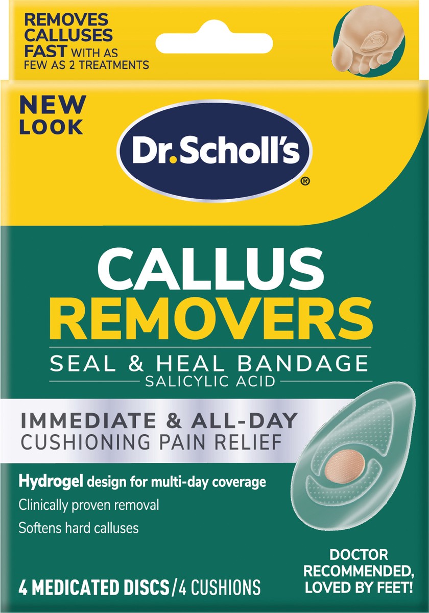 slide 2 of 3, Dr. Scholl's Callus Removers with Duragel Technology, 4 ct