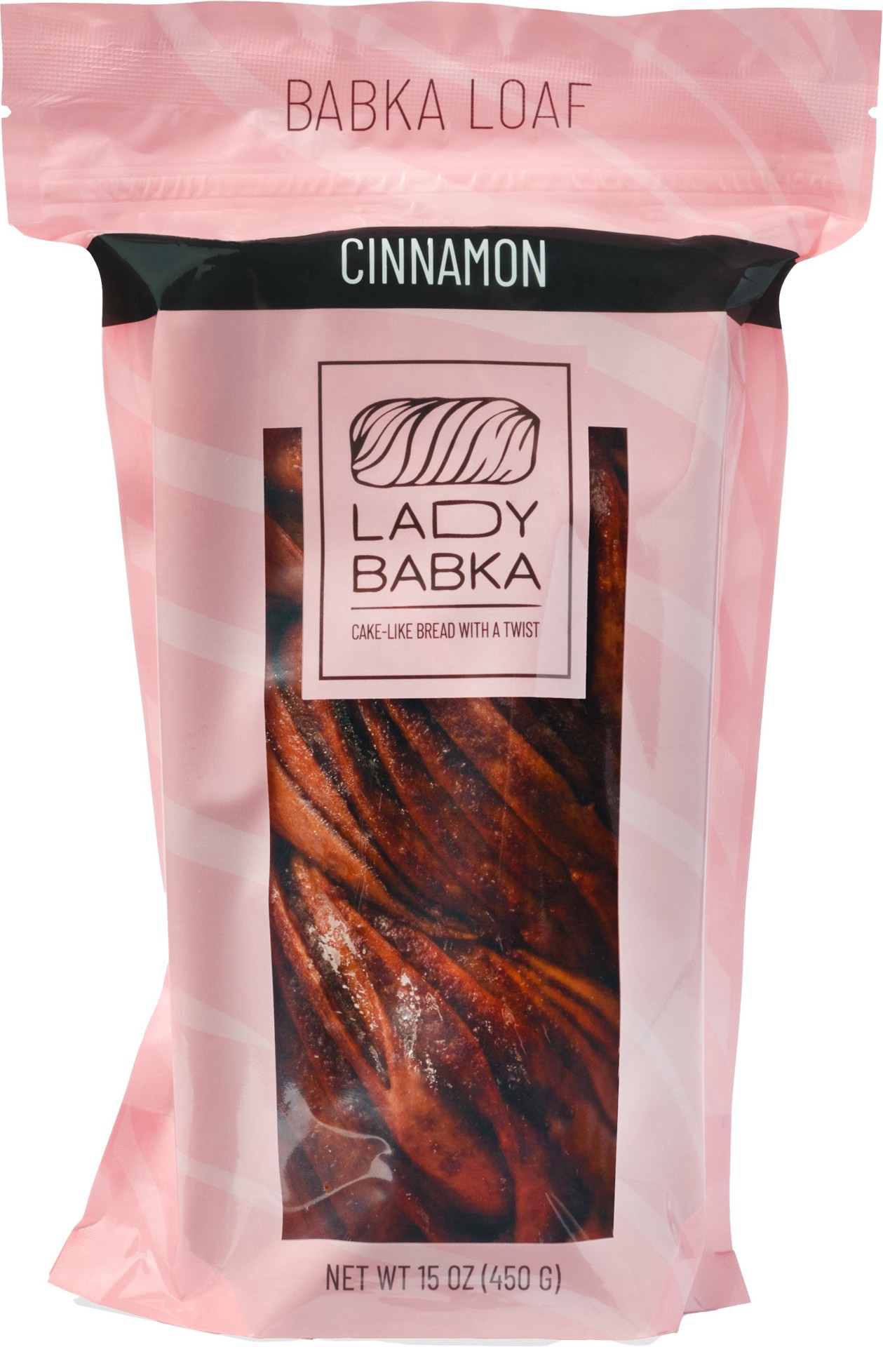 slide 1 of 1, Lady Babka Cinnamon Babka Loaf, 15 oz