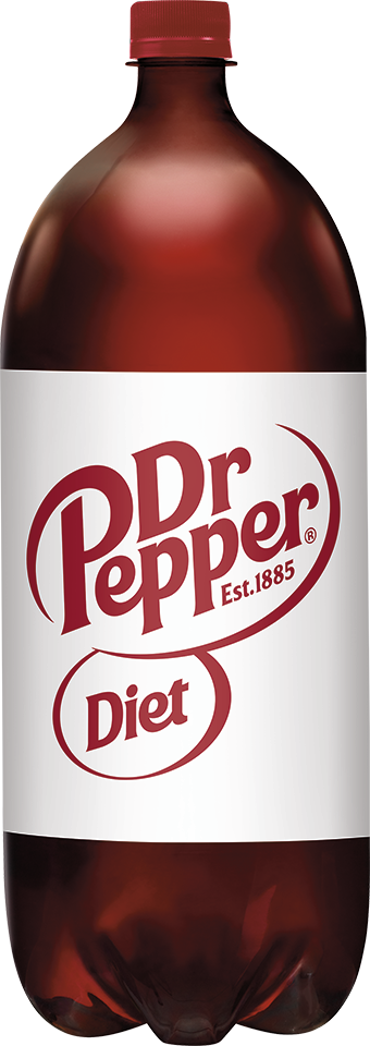 slide 1 of 2, Diet Dr Pepper Bottle, 2 liter